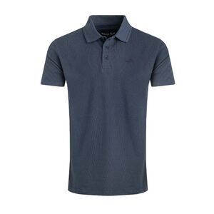 Weird Fish Mens Giles Pique Polo Shirt / Navy